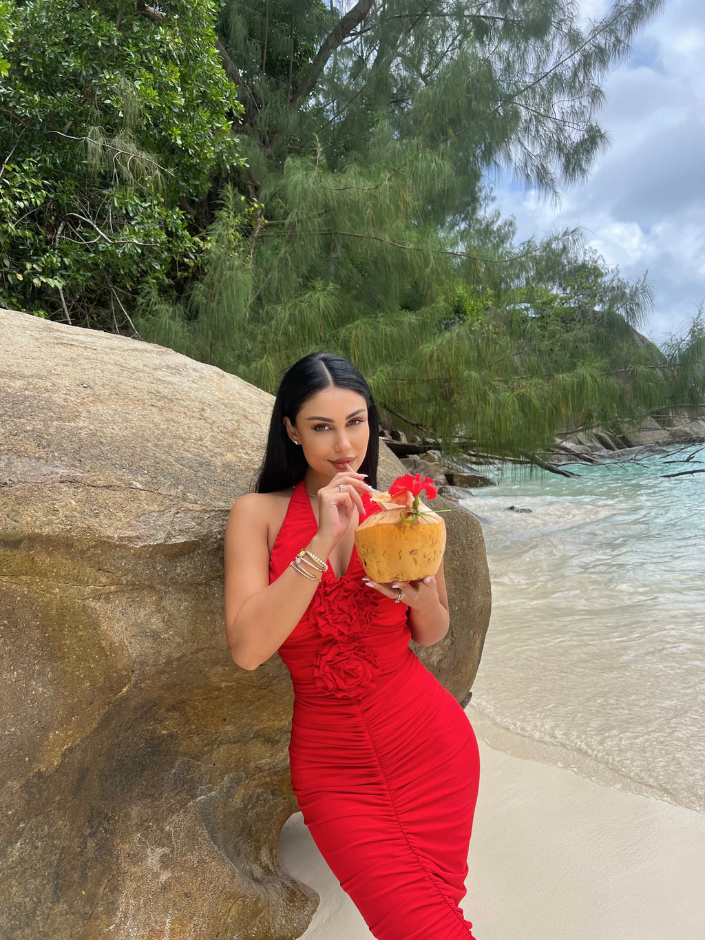 Wear Like Sherine Aboul Ezz Paradise Dress